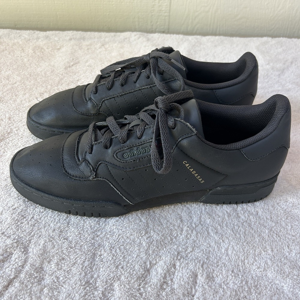 Size 11 ADIDAS YEEZY Powerphase Calabasas Core Black‎ Authentic Nice Condition